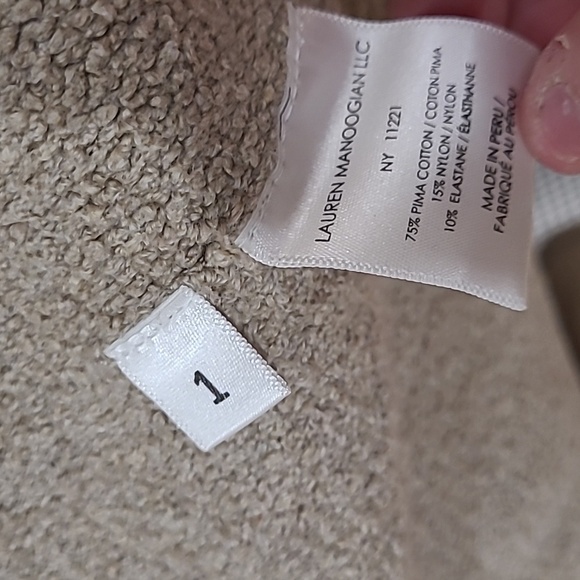 Lauren Manoogian Cotton Blend Cardigan Sweater, size 1 - Picture 5 of 12